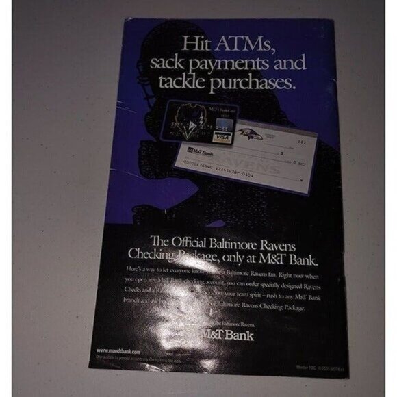 RAVENS REPORT-NOVEMBER 20, 2005 -VINTAGE-SMALL MAGAZINE - Picture 2 of 2